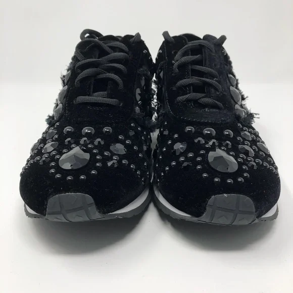 NWOT- Tory Burch Scarlett Embellished Runner Sneaker - Picture 3 of 8